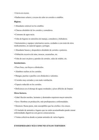 Manejo general del ganado