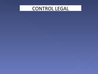 CONTROL LEGAL 