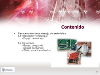 Almacenamiento y manejo de materiales | PDF