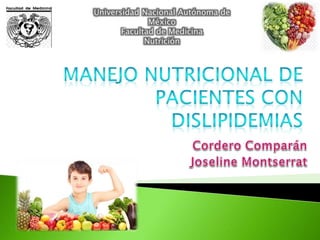 Universidad Nacional Autónoma de
México
Facultad de Medicina
Nutrición
 