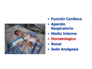 Función Cardiaca Aparato Respiratorio Medio Interno Hematologico Renal Sedo Analgesia 