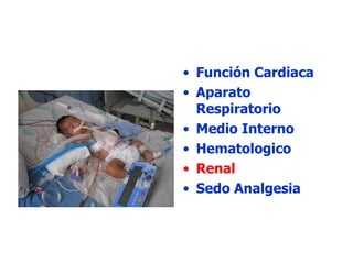 Función Cardiaca Aparato Respiratorio Medio Interno Hematologico Renal Sedo Analgesia 