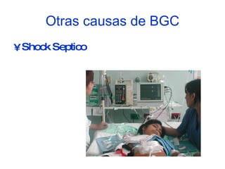 Otras causas de BGC Shock Septico 