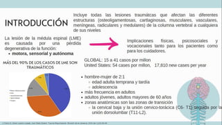 TRAUMATISMO VERTEBROMEDULAR
 