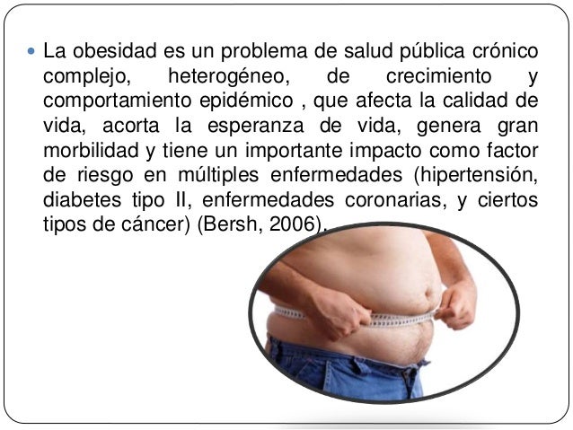Manejo y control de la obesidad Manejo y control de la obesidad