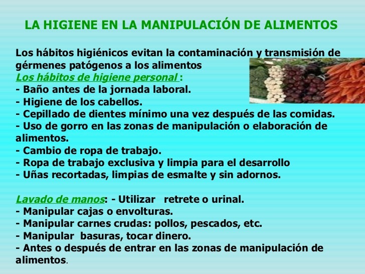 manipulaci n alimentos normas de higiene para preparar alimentos manipulacion de manipulaci n alimentos normas de higiene para preparar alimentos manipulacion de