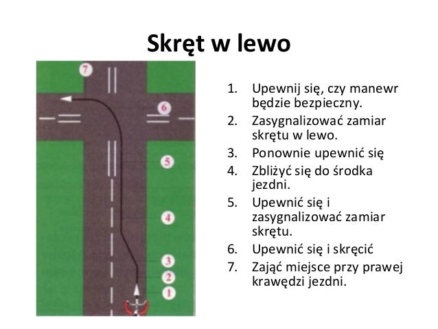 Manewry na drodze