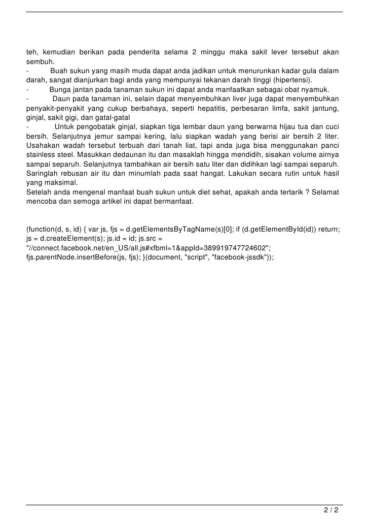 Manfaat Buah Sukun Untuk Diet Sehat