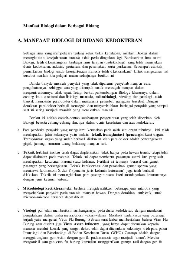 Salah Satu Manfaat Biologi Dalam Bidang Pertanian Adalah Cara Golden