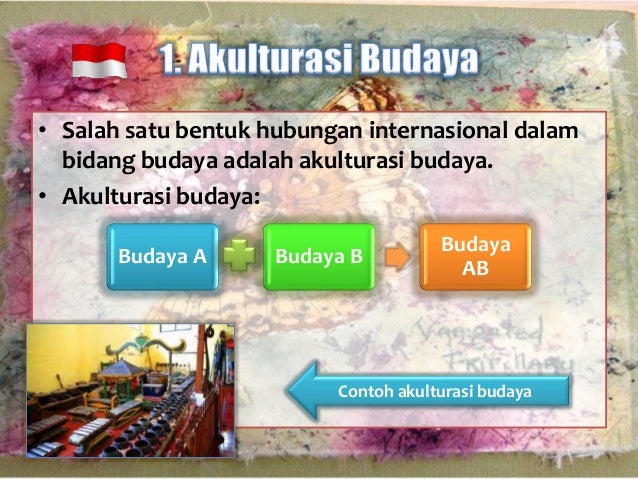 Hubungan Internasional dalam Bidang Budaya