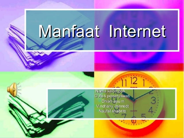 Manfaat internet sebagai media pendidikan