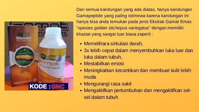 Manfaat Qnc Jelly Gamat Untuk Wajah
