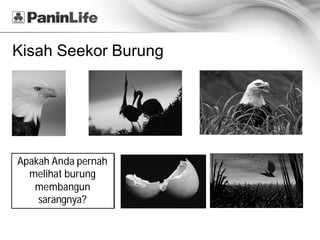 Kisah Seekor Burung




Apakah Anda pernah
  melihat burung
   membangun
    sarangnya?
 