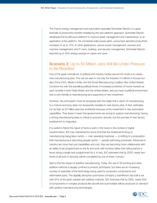 THE IMPACT OF DIGITALIZATION ON THE MANUFACTURING INDUSTRY - TECH ...