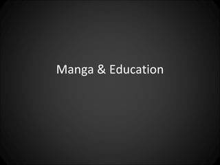 Manga & Education 