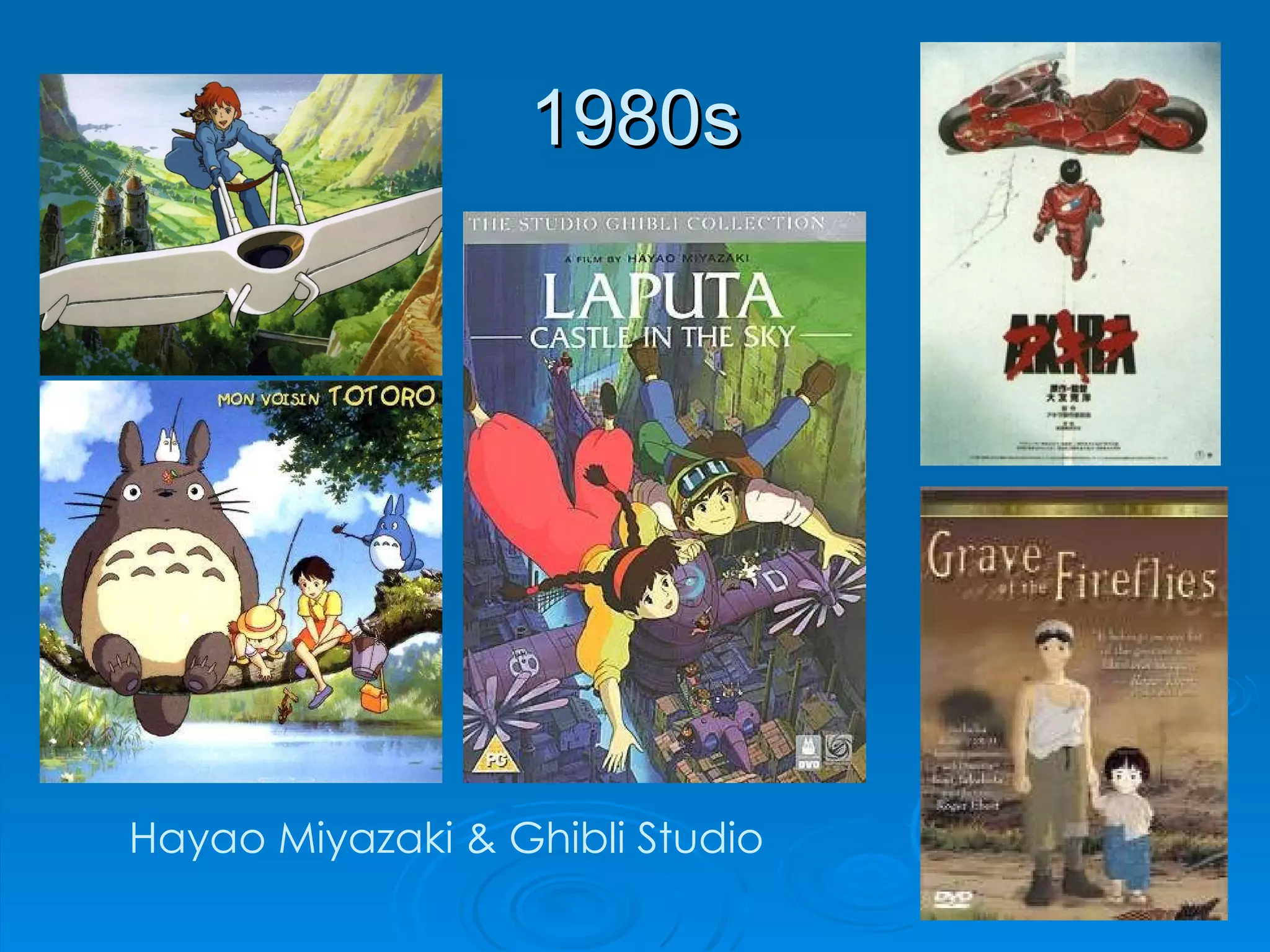 1980s Hayao Miyazaki & Ghibli Studio 