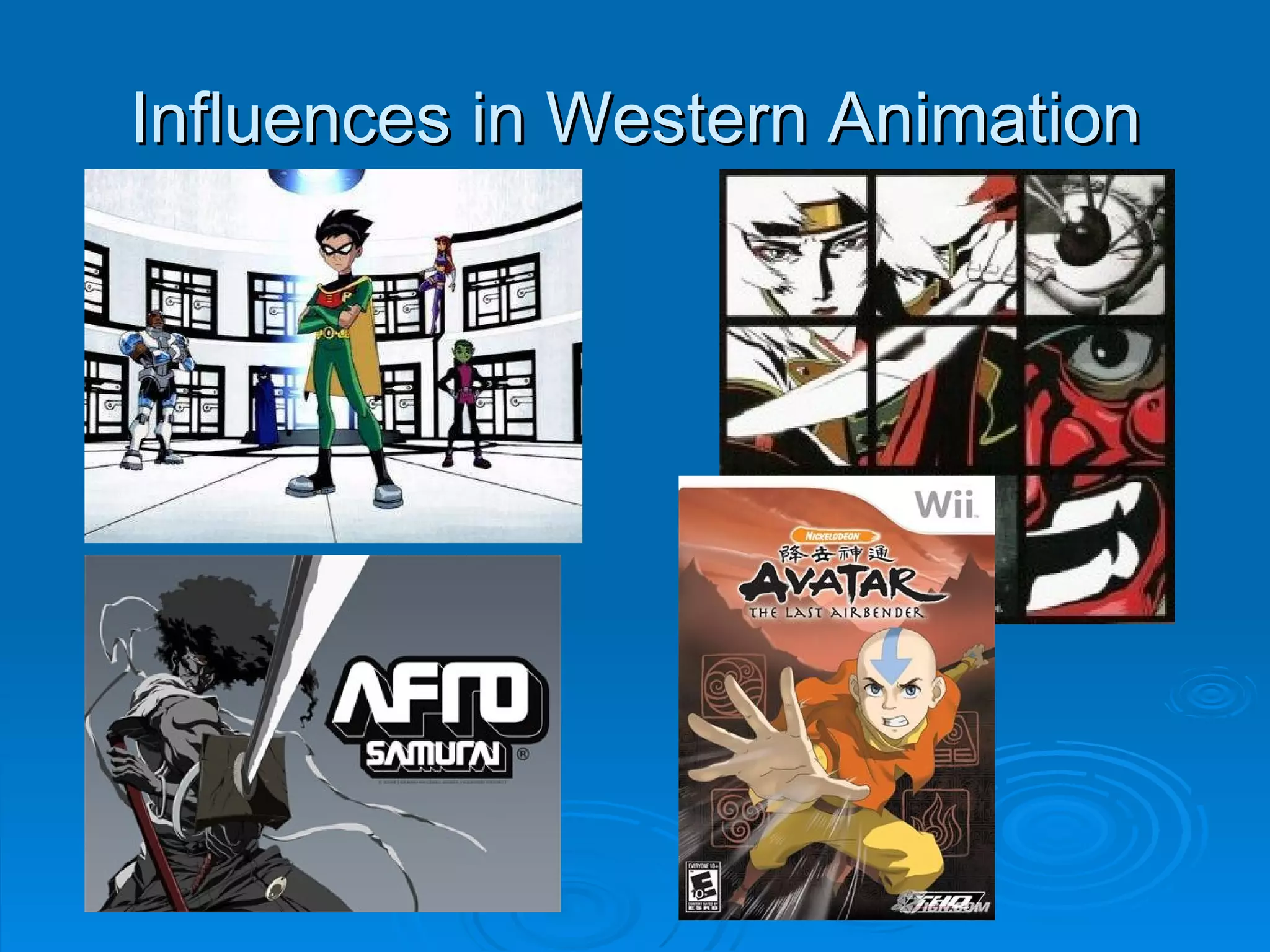 Influences in Western Animation 