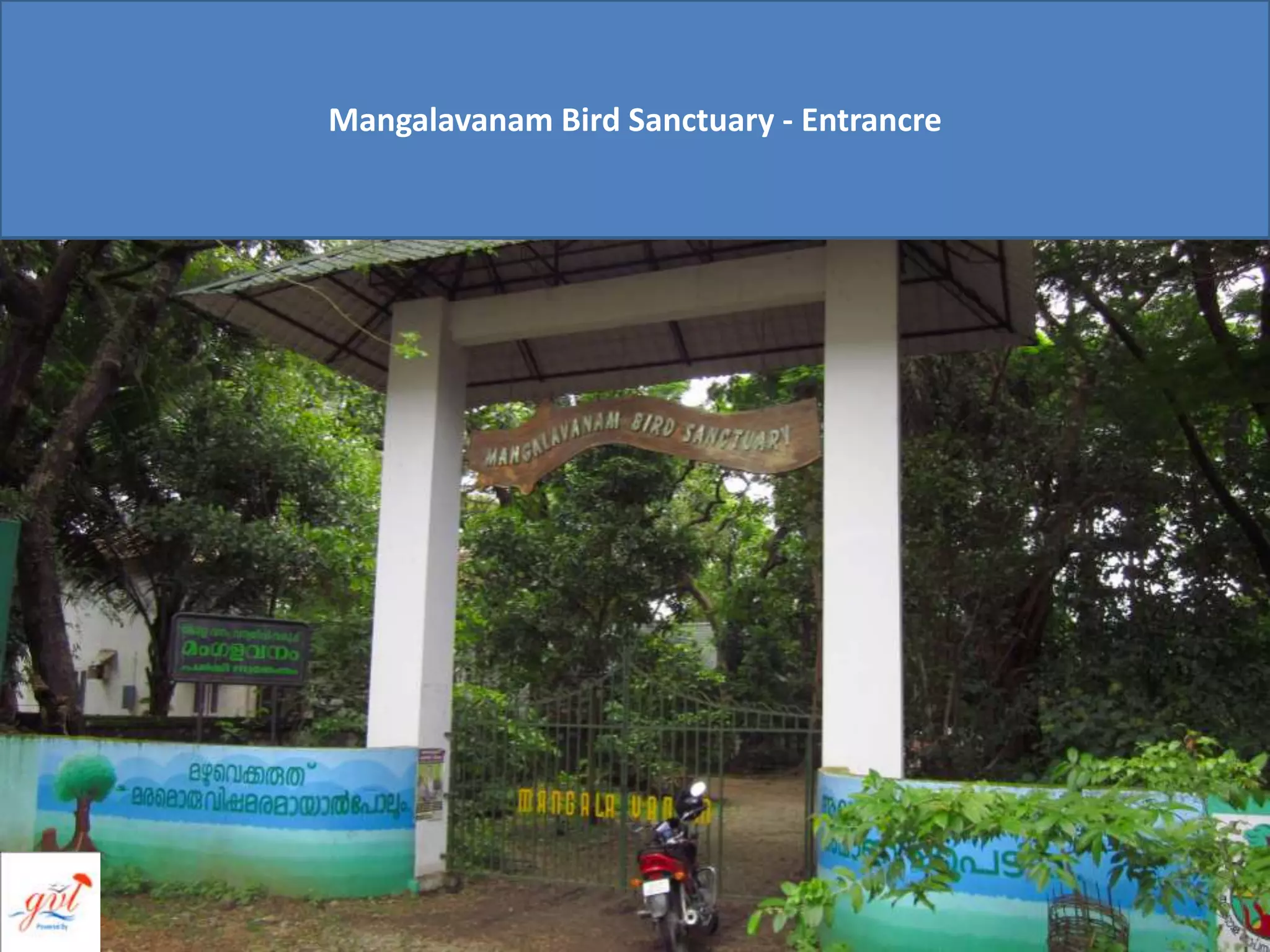 Mangalavanam Bird Sanctuary - Entrancre