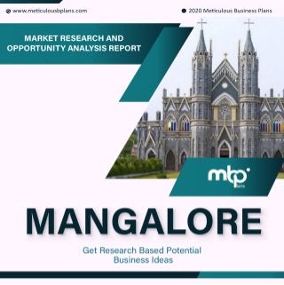 Mangalore - Market Research & Opportunity Analysis Report
