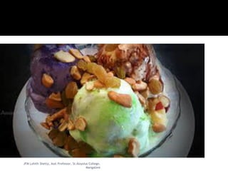 JFM Lohith Shetty, Asst Professor, St Aloysius College,
Mangalore
 