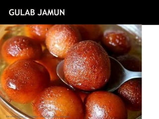 GULAB JAMUN
JFM Lohith Shetty, Asst Professor, St Aloysius College, Mangalore
 