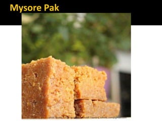 Mysore Pak
Lohith Shetty, Chief Facilitator, VinetR Trainers, lohiths.com@gmail.com
 