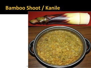 Bamboo Shoot / Kanile
Lohith Shetty, Chief Facilitator, VinetR Trainers, lohiths.com@gmail.com
 