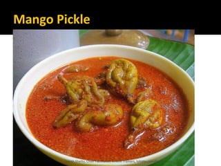 Mango Pickle
Lohith Shetty, Chief Facilitator, VinetR Trainers, lohiths.com@gmail.com
 