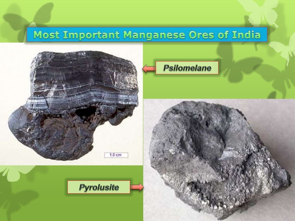 Manganese deposits of india