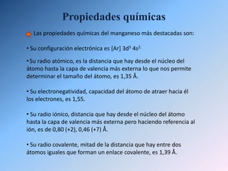 Más tarde fue Scheele un químico sueco que descubrió que el manganeso era un elemento.