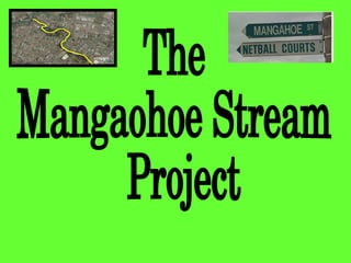 The  Mangaohoe Stream Project 