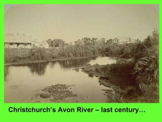 Christchurch’s Avon River – last century… 