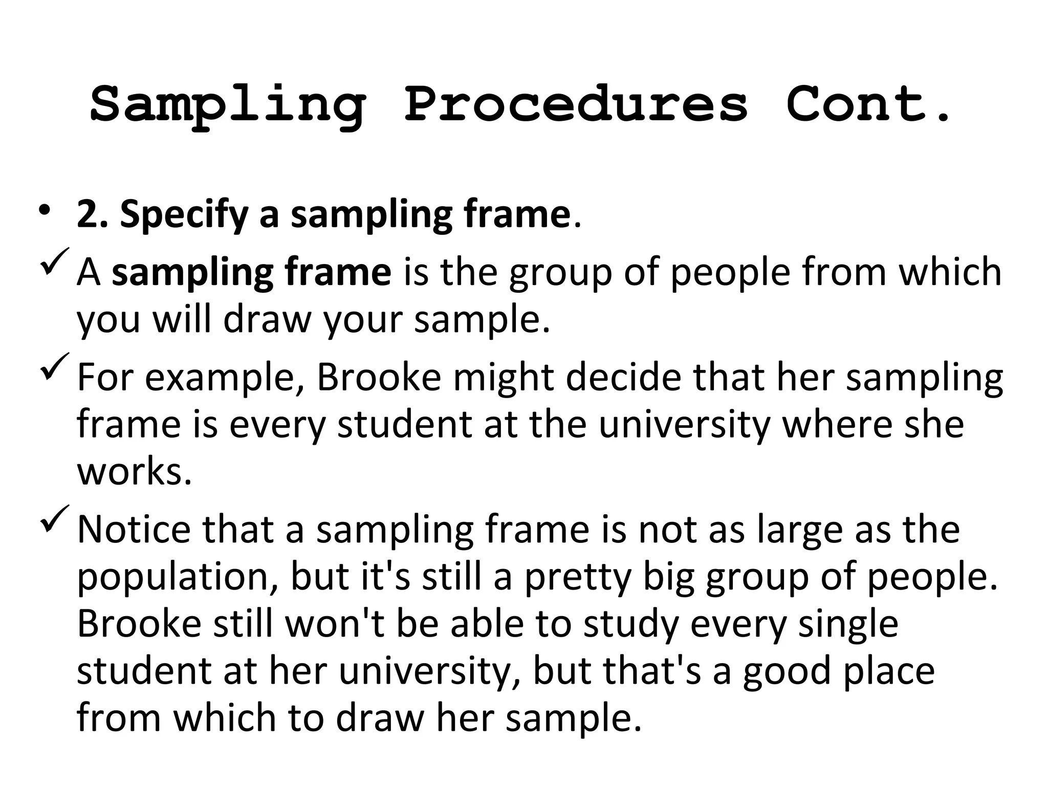 Student Sampling Sign Mangasini ppt lect_sample size determination | PPT