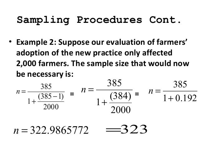 Mangasini Ppt Lect Sample Size Determination