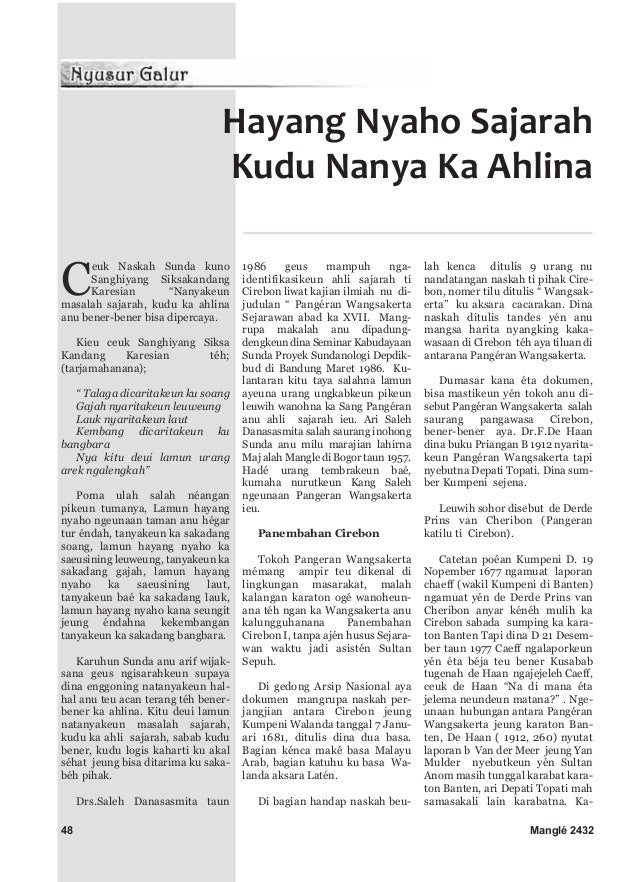 Mitra Sunda - Mangle 2432