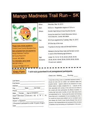 Mango Madness 5k