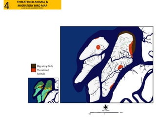 THREATENED ANIMAL &
MIGRATORY BIRD MAP
KLANG ISLANDS MANGROVE RESERVE4
 