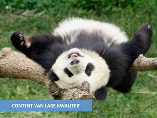 CONTENT VAN LAGE KWALITEIT
 