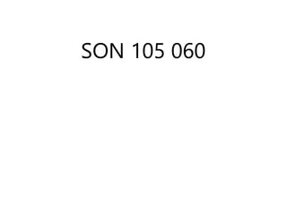 SON 105 060
 