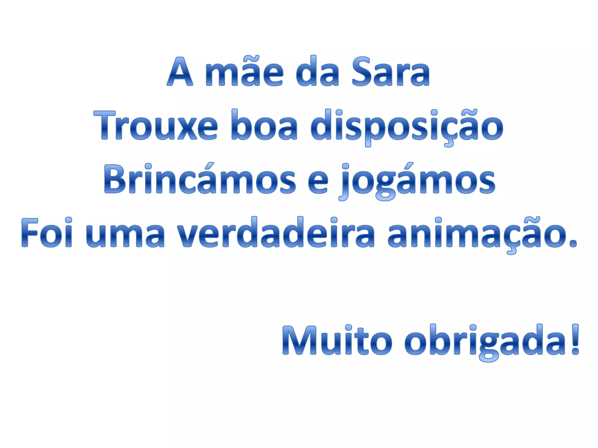 Manha com a mae da sara