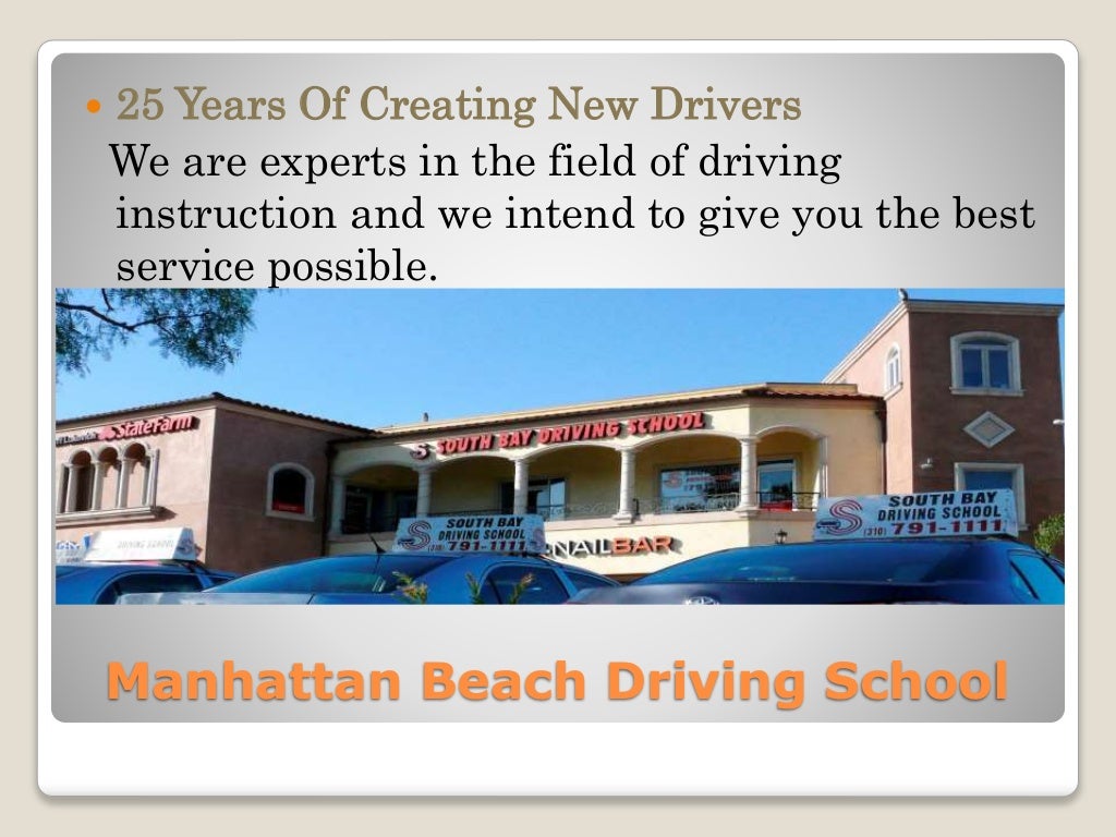 Learning Driving Skills At Manhattan beach driving school