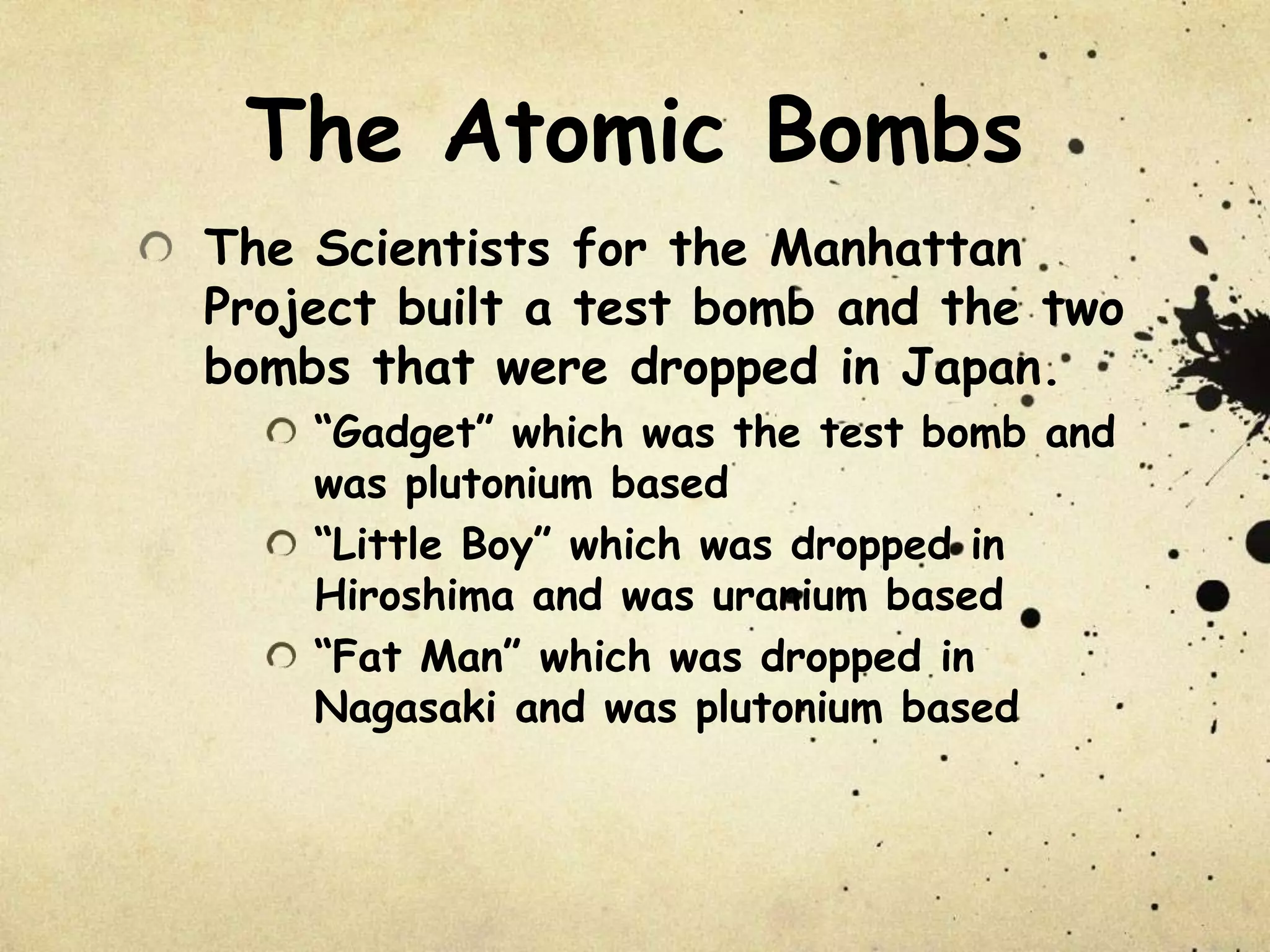 Manhattan Project