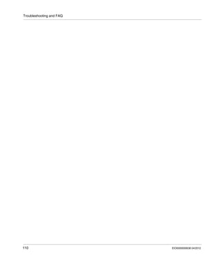 Troubleshooting and FAQ
110 EIO0000000638 04/2012
 