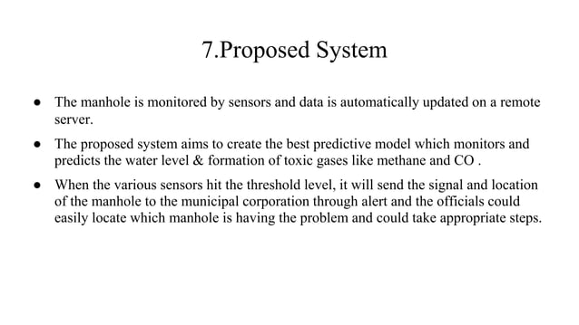 Manhole Monitoring.pptx | Indoor Environmental Quality | Home & Garden