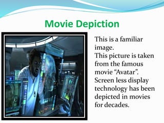 screen less display | PPTX
