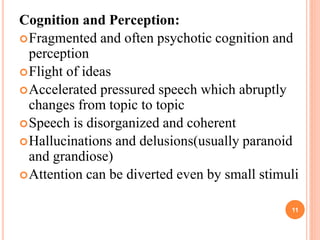 Mania. bipolar disorder. manic disorder | PPTX