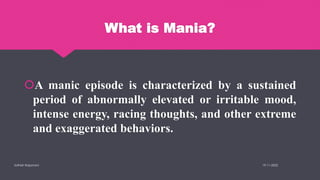 Mania | PDF