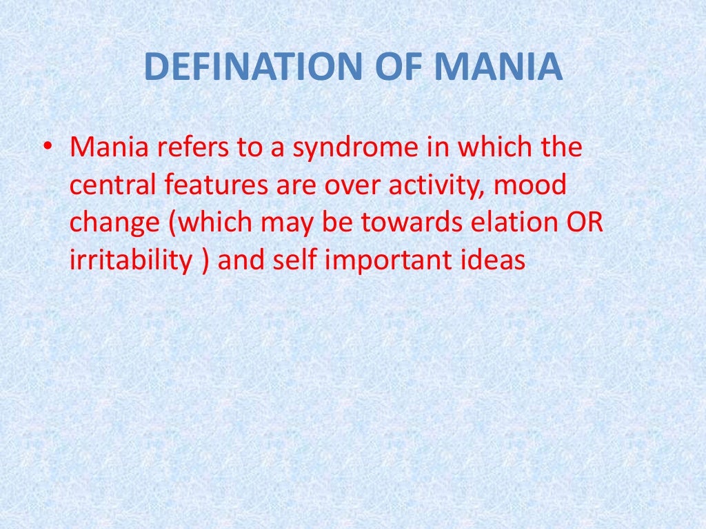 case study on mania slideshare
