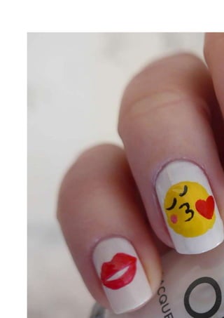 Emoji Smiley Faces Nail Art Sticker – Allure Nail Beauty Supplies