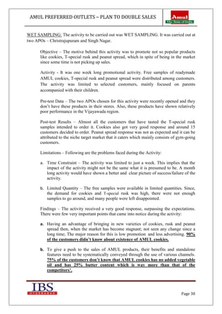 A REPORT ON EXPLORING THE AVENUES AND DEVISING A STRATEGY TO DOUBLE THE ...